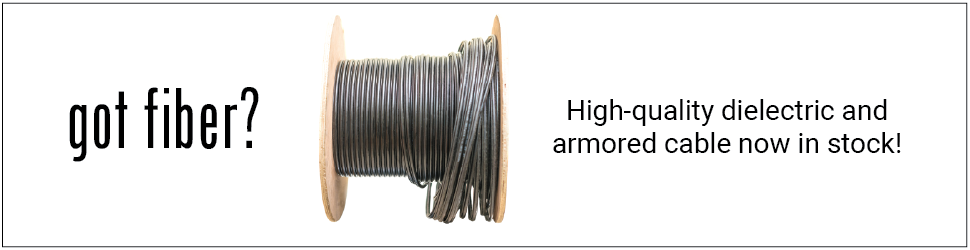 Fiber banner - high quality fiber is now in stock